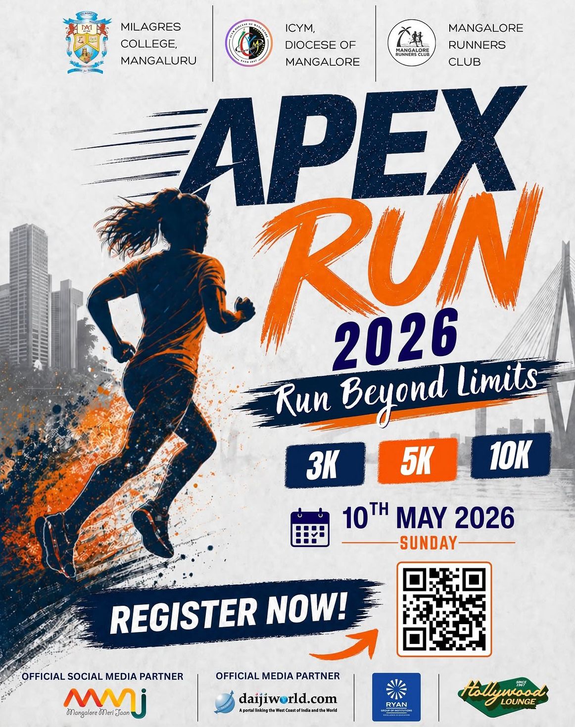Runners at Apex Run